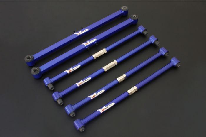HR-MAZDA PROTEGE323TIERRAPREMACY ADJUSTABLE REAR LATERAL ARM TRAILING ARMHARDEN RUBBER 6PCSSET
