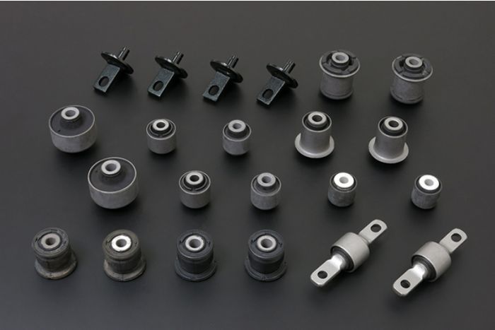 HR-HONDA CIVIC 01-06 COMPLETE BUSHING KIT HARDEN RUBBER 22PCSSET USDMFOR NON-SI USE