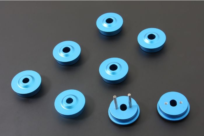 HR-TOYOTA FT86 BRZ FR-S REAR SUB-FRAME SOLID ALUMINIUM BUSHING 8PCSSET