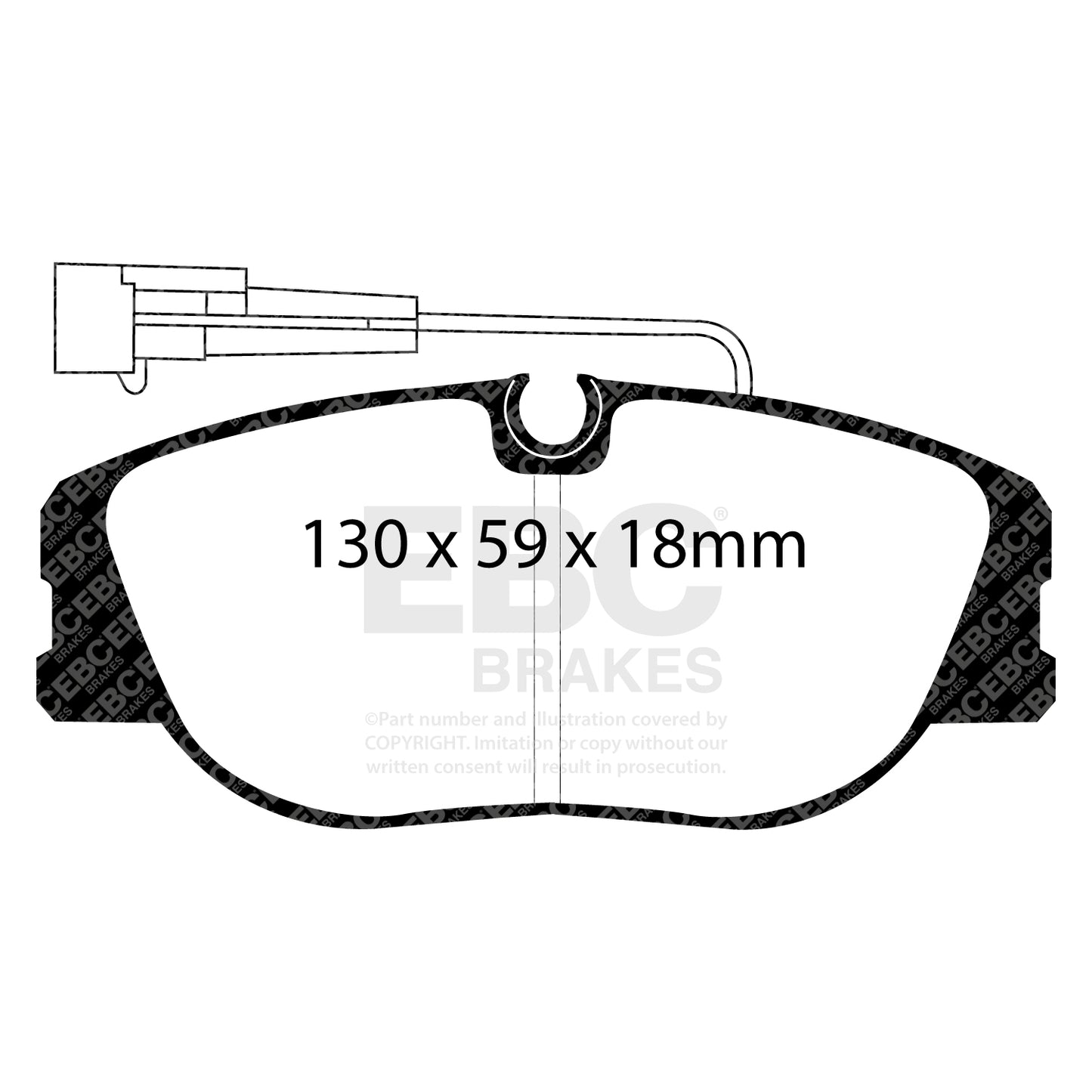 EBC Brakes Greenstuff 6000 Series Truck and SUV Brake Pad Set (DP6992)