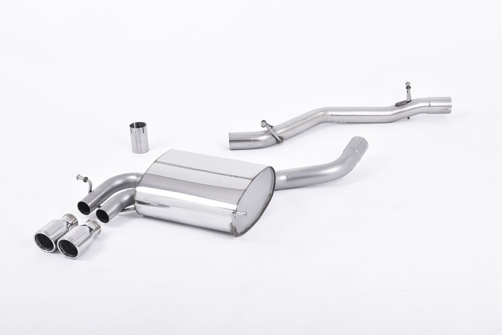 Milltek Sport Cat-back Exhaust - 2003 - 2012 Audi A3 3.2 V6 quattro 3 door & 5 door Sportback