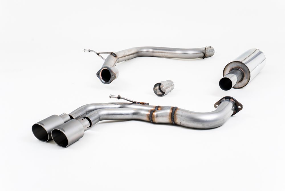 Milltek Sport Cat-back Exhaust - 2013 - 2020 Audi A3 2.0 TDI 184PS MQB 2WD (3 Door & Sportback Models)