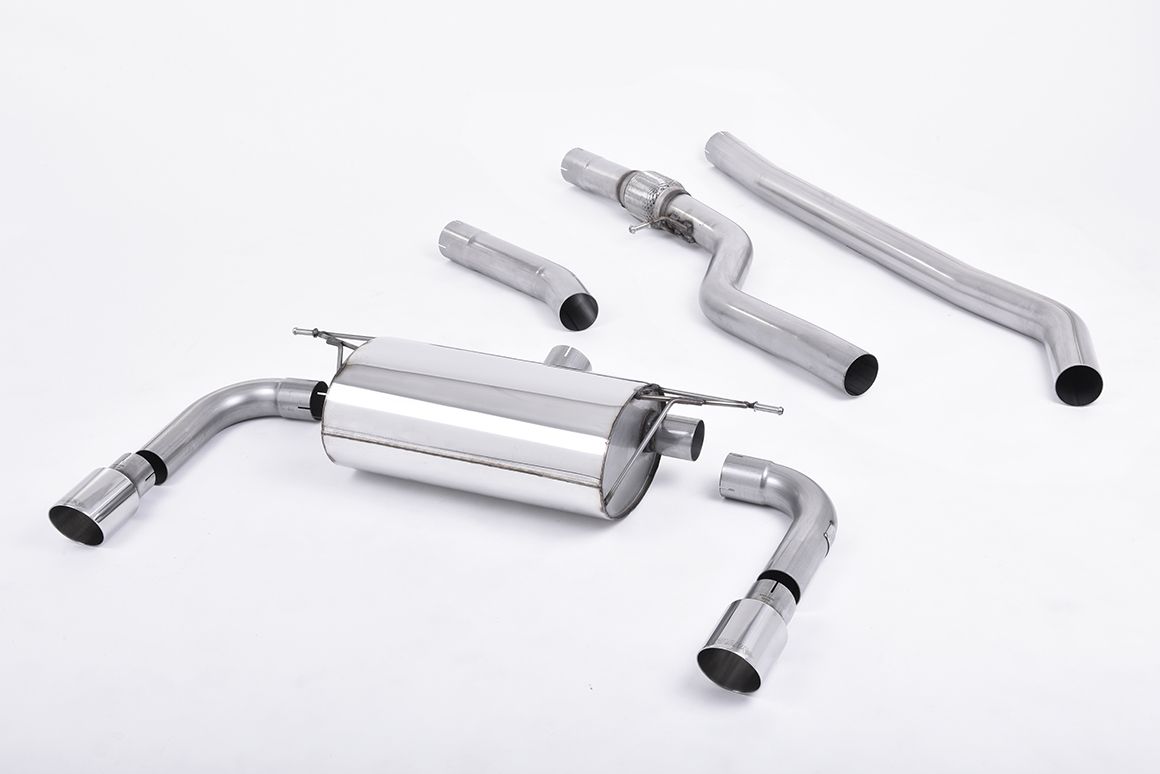 Milltek Sport Cat-back Exhaust - 2012 - 2015 BMW 3 Series F30 328i M Sport Automatic (without Tow Bar‚ None xDrive & N20 Engine Only)