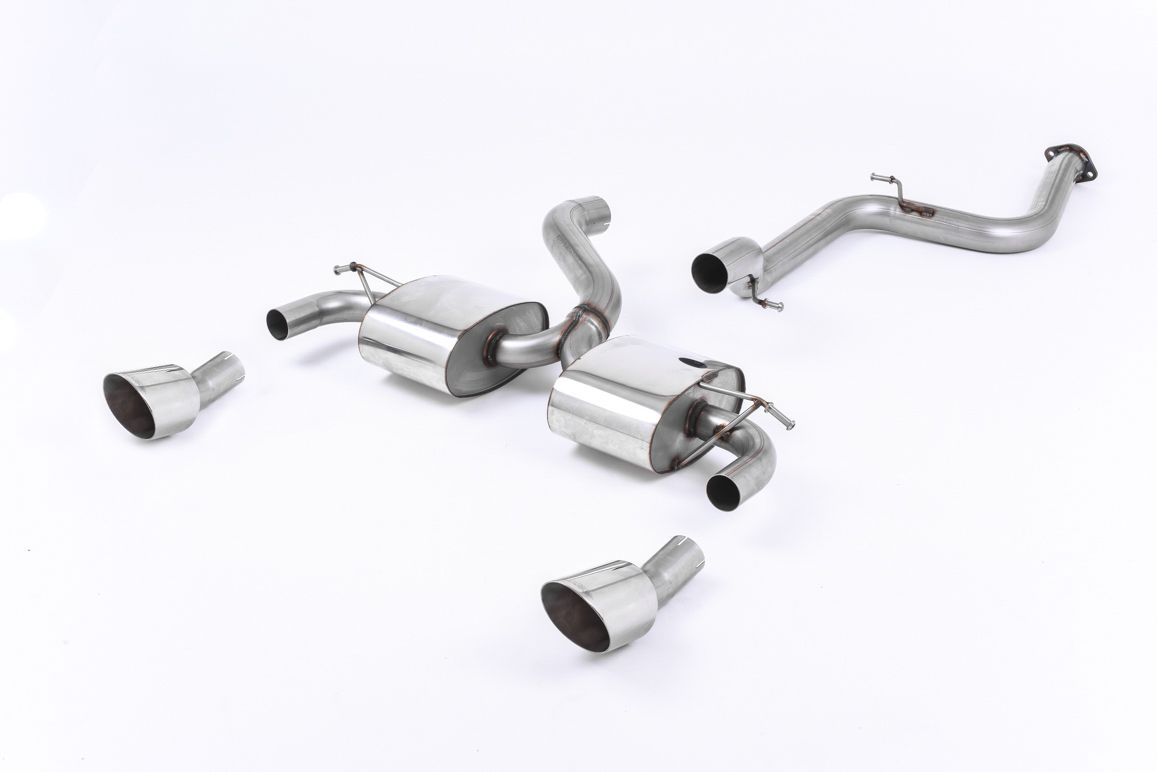 Milltek Sport Cat-back Exhaust - 2009 - 2010 Ford Focus MK2 RS 2.5T 305PS