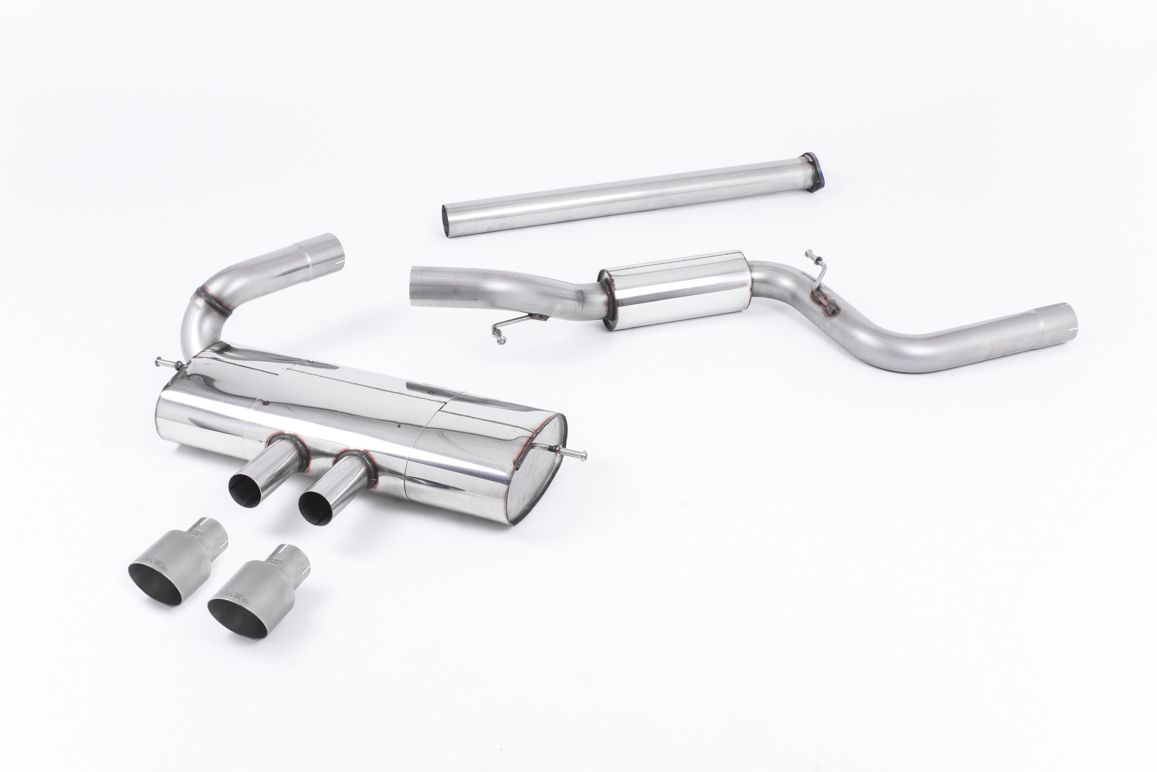 Milltek Sport Cat-back Exhaust - 2012 - 2018 Ford Focus Mk3 ST 2.0-litre EcoBoost 5-Door Hatchback