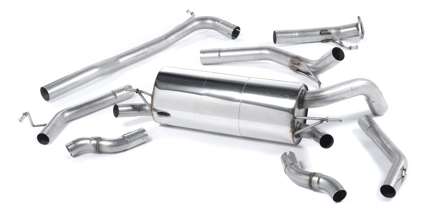 Milltek Sport Cat-back Exhaust - 2007 - 2012 Honda / Acura Civic Type R 2.0 i-VTEC FN2