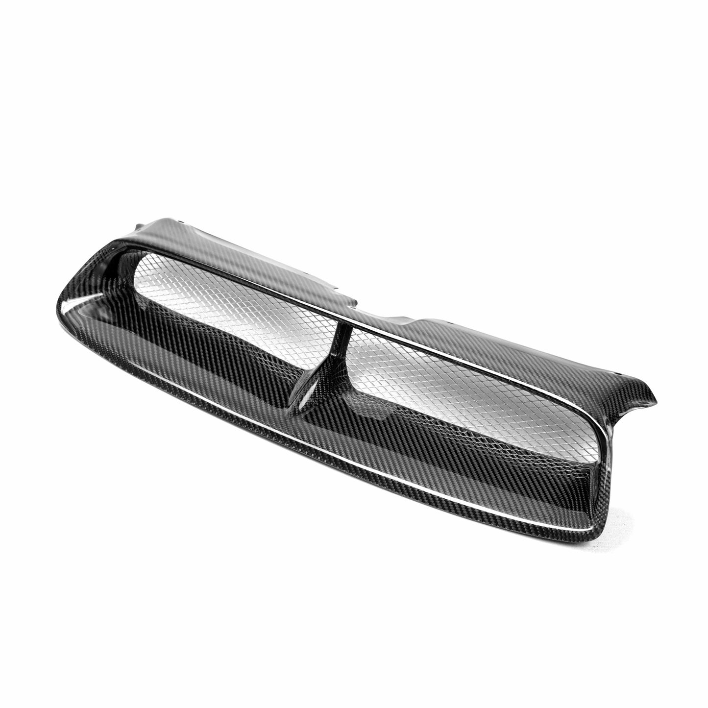 Cw-Style Carbon Fibre Front Grille For 2004-2005 Subaru Impreza / Wrx