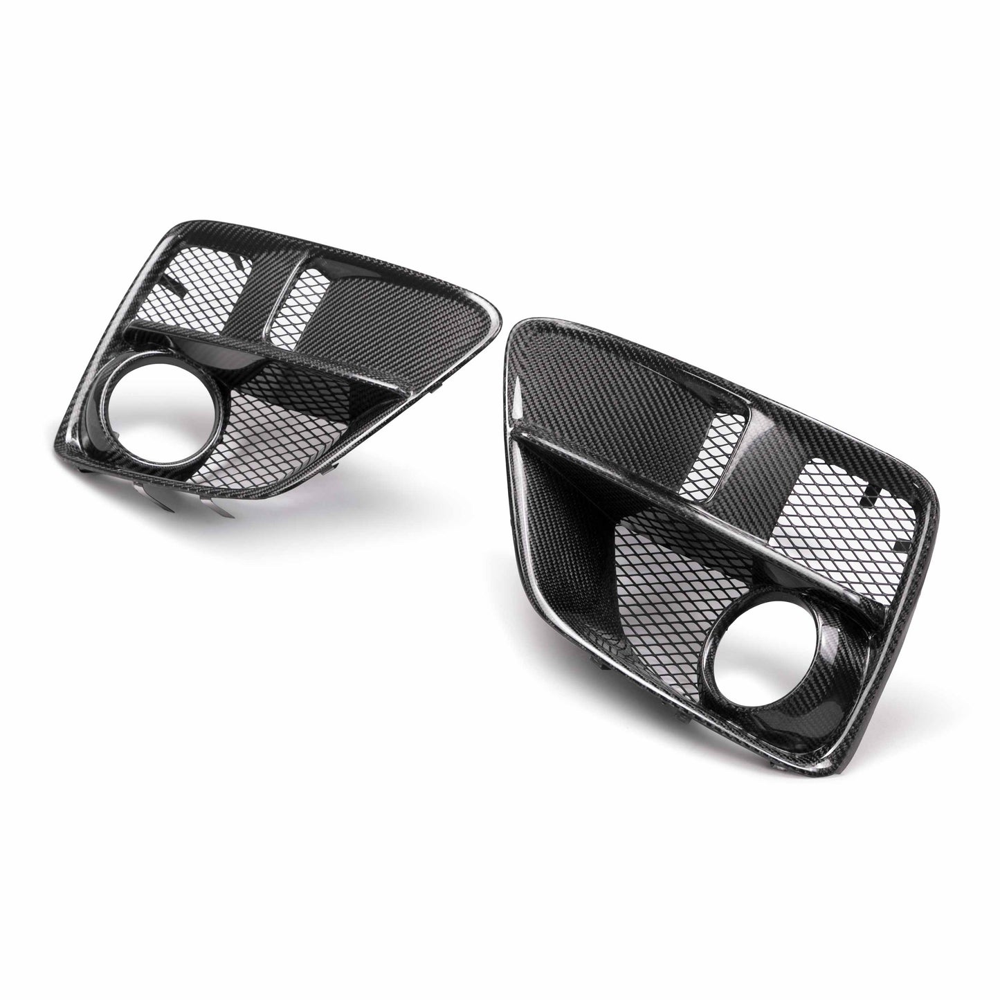 Carbon Fibre Fog Light Surround For 2015-2017 Subaru Wrx/Sti