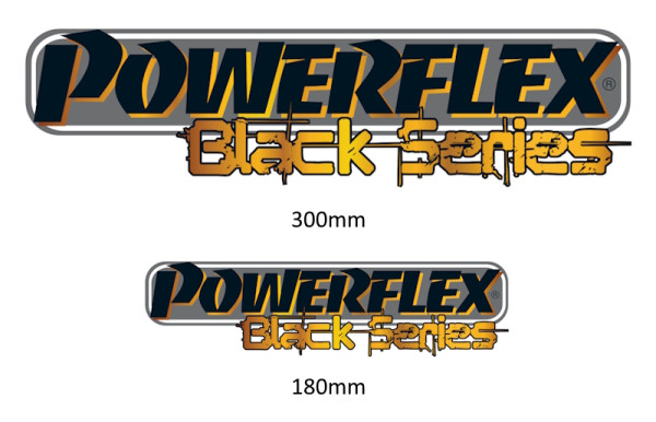 Powerflex - Promotional Items VINYL STICKERS POWERFLEX STICKER 180mm - 50 PACK