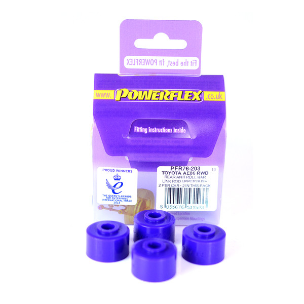 Powerflex - Toyota Corolla Models Corolla AE86 (1983 - 1987) Rear Anti Roll Bar Link Rod To Chassis Bush
