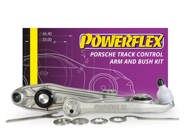 Powerflex - Porsche 982 (718) Boxster/Cayman (2016 on) Track Control Arm & Bush Kit (Adjustable)