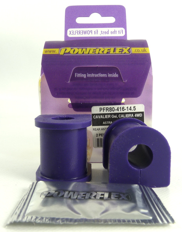 Powerflex - Vauxhall / Opel Cavalier GSi/Calibra 4WD, Vectra A (1989-1995) Rear Anti Roll Bar Bush (Inner) 14.5mm