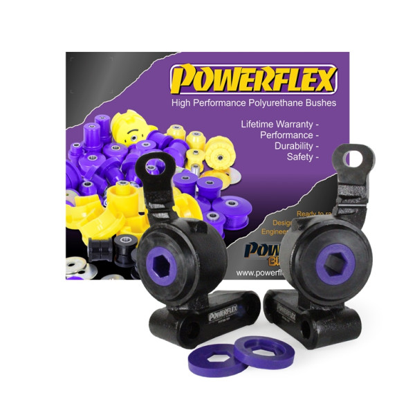 Powerflex - Mini R50/52/53 Gen 1 (2000 - 2006) Front Wishbone Rear Bush & Bracket