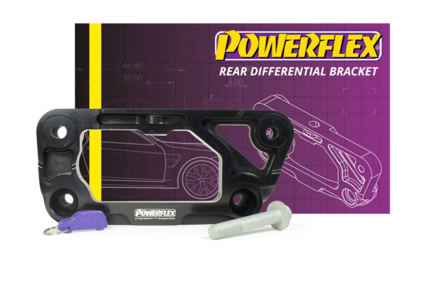 Powerflex - BMW 2 Series F87 M2 Coupe (2015 on) Dual-Mount Rear Differential Bracket