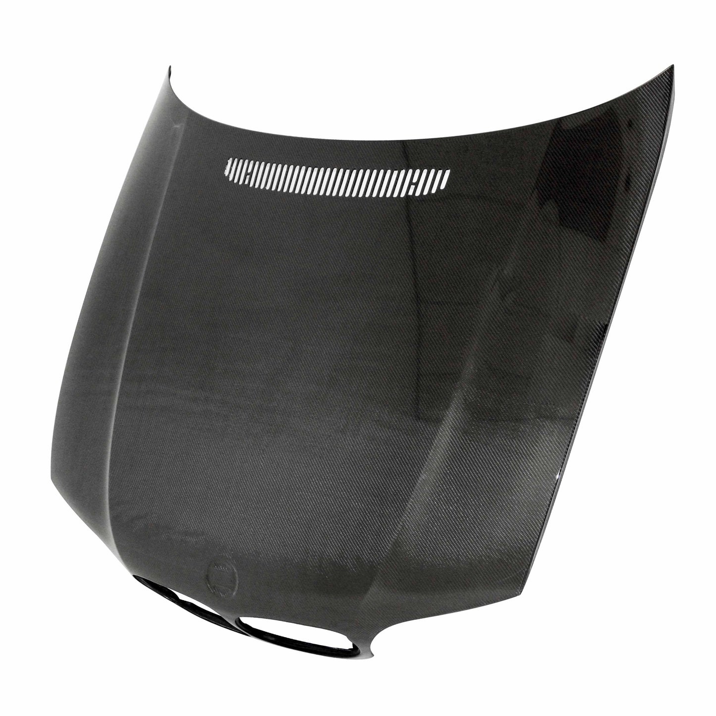 Oem-Style Carbon Fibre Bonnet For 2002-2005 Bmw E46 2Dr, Lci