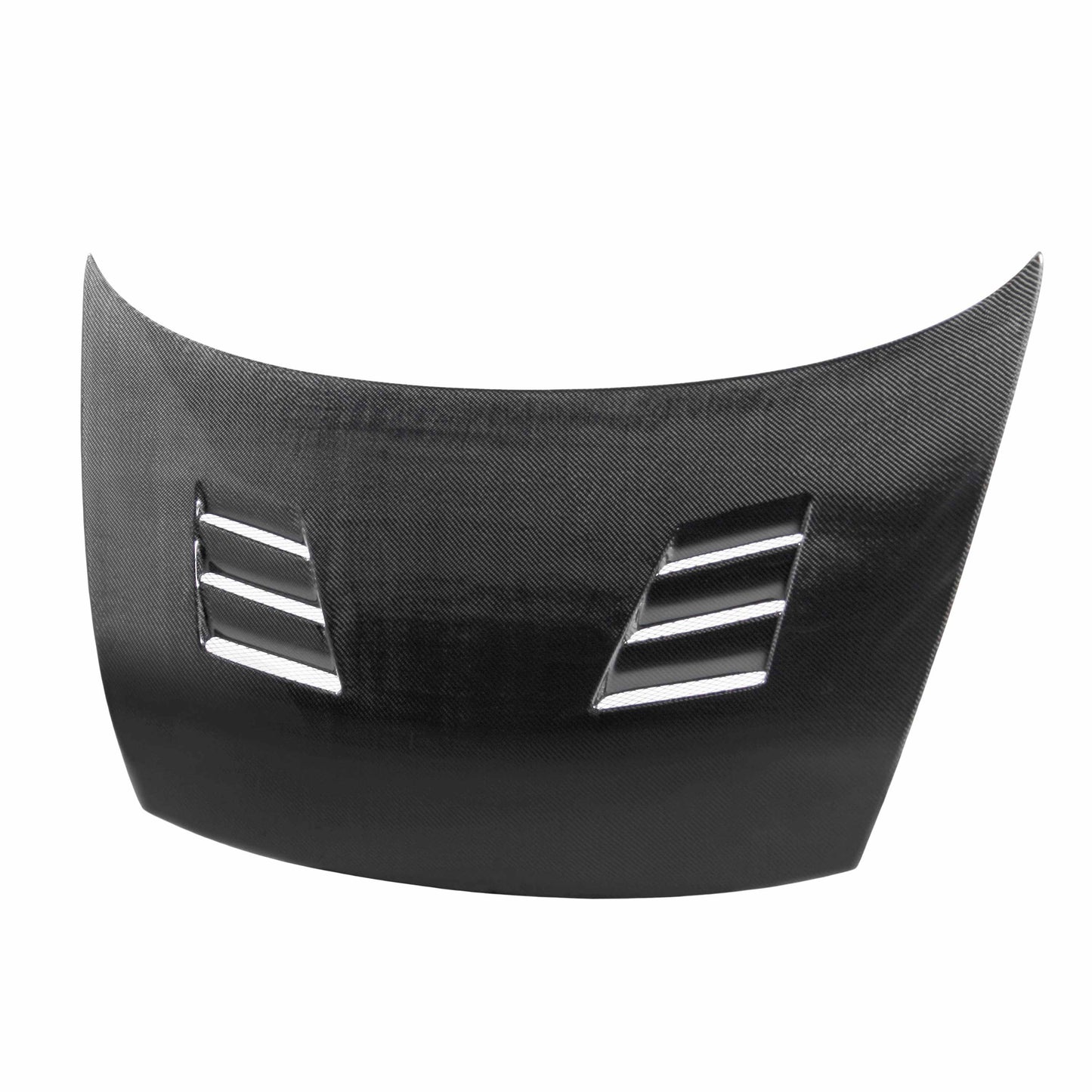 Tm-Style Carbon Fibre Bonnet For 2006-2011 Honda Civic 4Dr