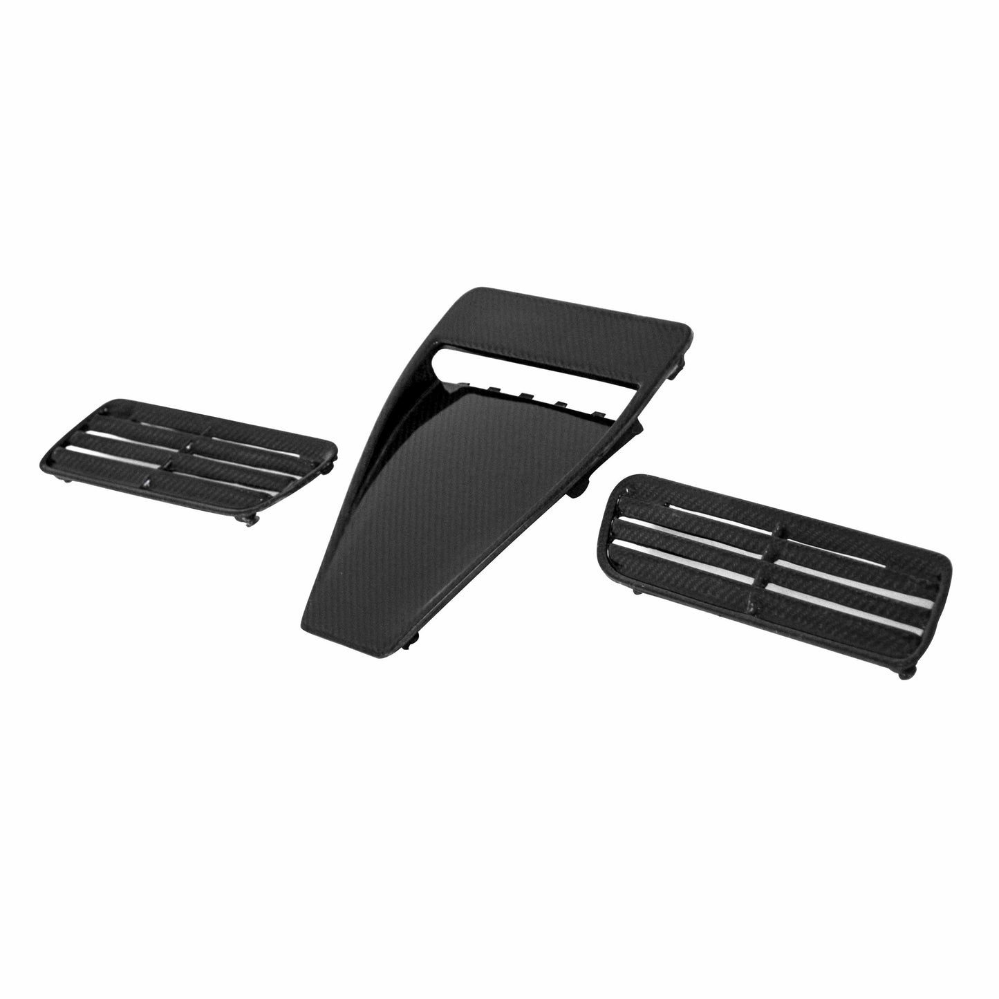 Oem-Style Carbon Fibre Bonnet Scoop For 2008-2015 Mitsubishi Lancer Evo X