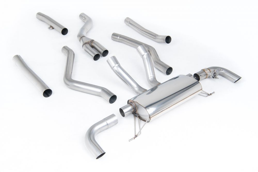 Milltek Sport Cat-back Exhaust - 2021 - 2025 BMW 3 Series G20 M340i Sedan inc Xdrive (North American / ROW Models Only)