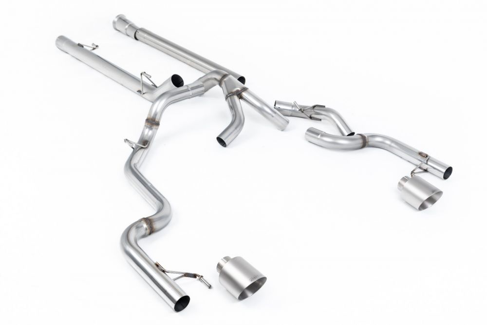 Milltek Sport Cat-back Exhaust - 2021 - 2025 Ford F150 SuperCrew (5.5ft Bed) Tremor 5.0 V8