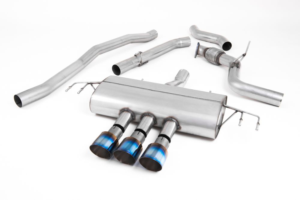 Milltek Sport Cat-back Exhaust - 2015 - 2025 Honda / Acura Civic FK7 1.5T Si 5 Door Hatch (Non-OPF/GPF Models Only)