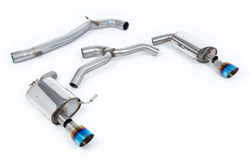 Milltek Sport Cat-back Exhaust - 2016 - 2021 Volkswagen Golf Mk7 2.0TFSI Alltrack / Estate / Station Wagon / Combi 4-Motion