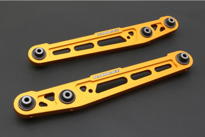 HR-CIVIC EK REAR LOWER CONTROL ARM HARDEN RUBBER-ALUMINUM-GOLD COLOR 2PCSSET