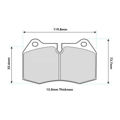 2011 -  MINI MINI (R55) Clubman 2.0 Cooper D PBS  Front Brake Pads