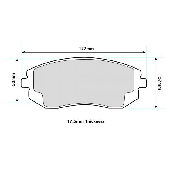 2012 -  TOYOTA GT-86 2.0 L PBS  Front Brake Pads