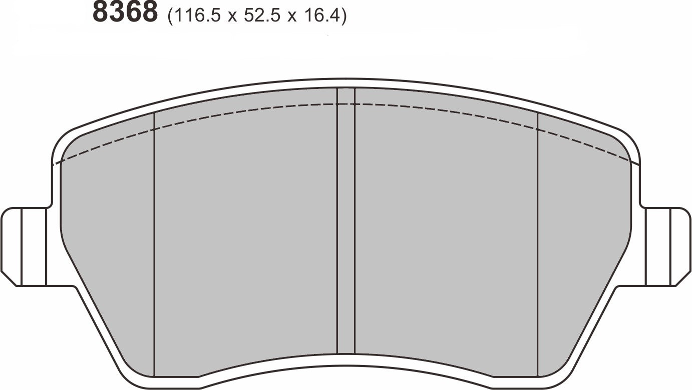 2006 -  SUZUKI Swift III 1.6 PBS  Front Brake Pads