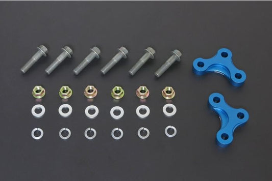 HR-HONDA CIVIC MK10 16- CR-V 17- ROLL CENTER ADJUSTING SPACER 2PCSSET 15MM INCREASE