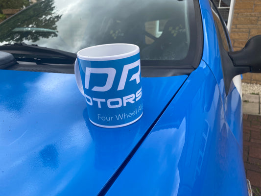 DRS Motorsport - White glossy mug