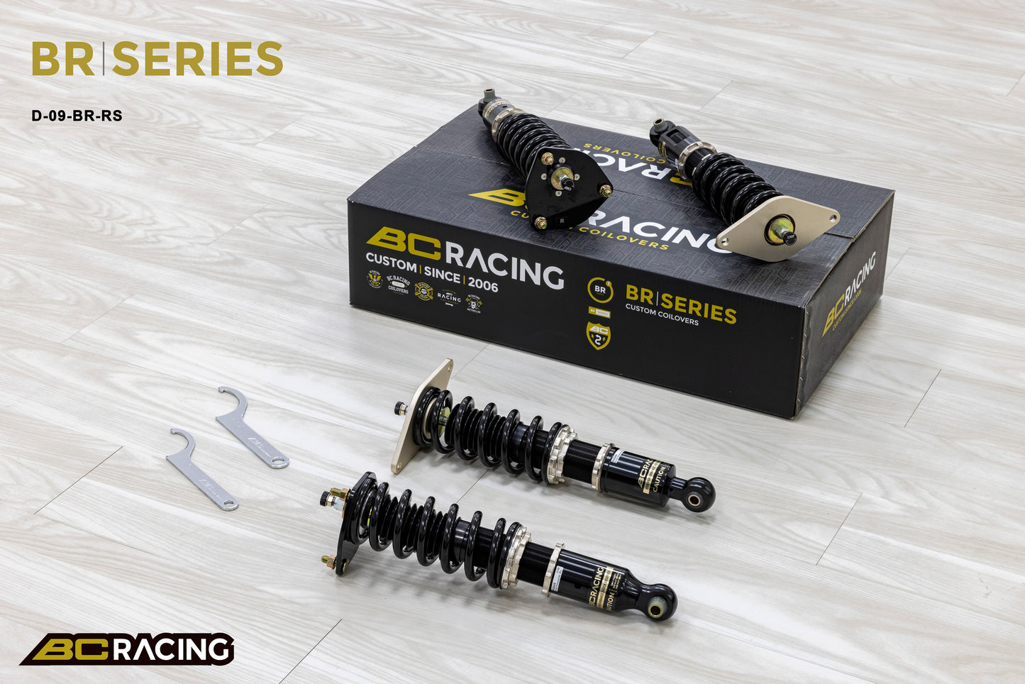 95-02 NISSAN PRIMERA (JP) P11 GT with OE Strut Brace Only - BC Racing BR Series Coilovers