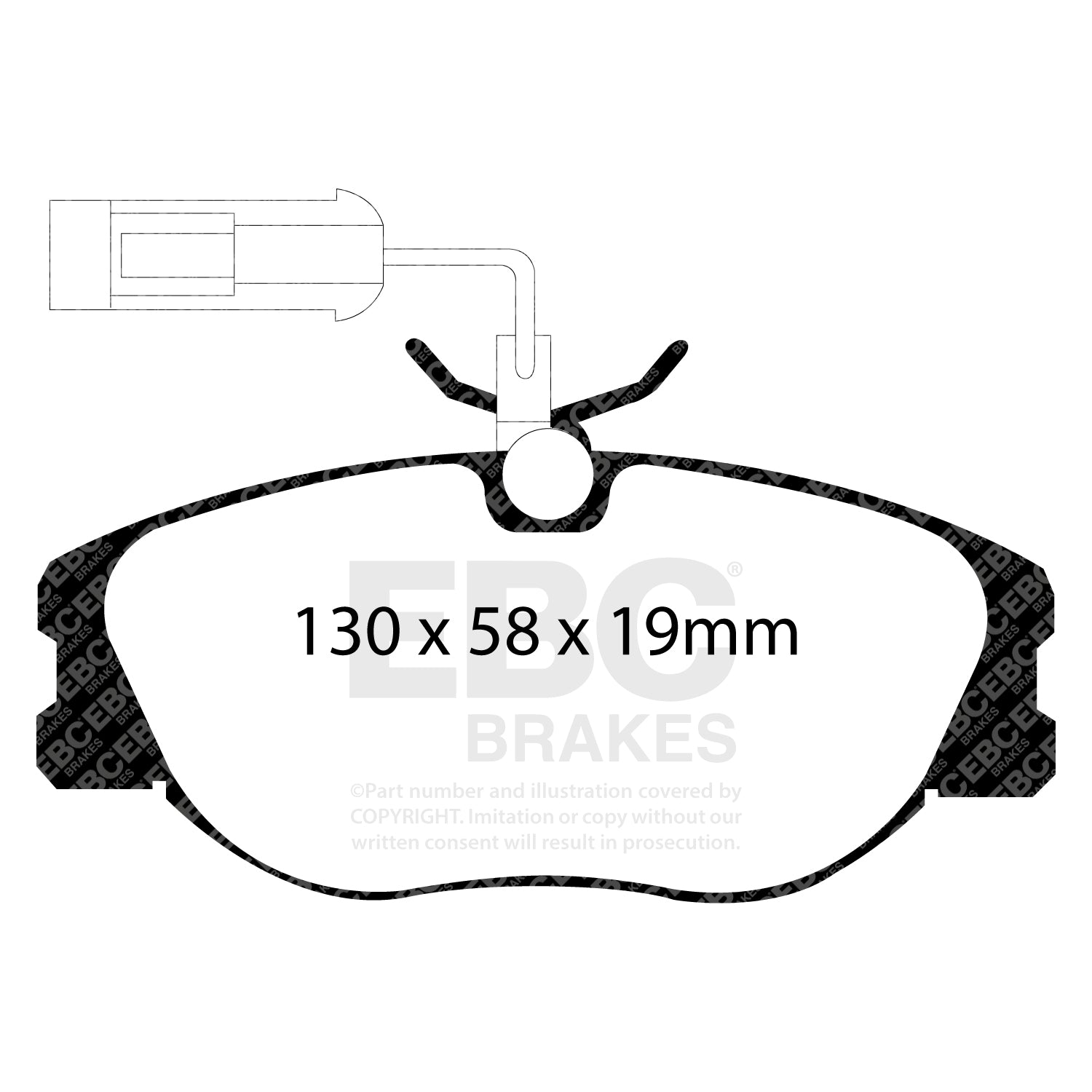 EBC Brakes Greenstuff 6000 Series Truck and SUV Brake Pad Set (DP6992)