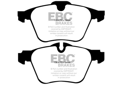 EBC Brakes Greenstuff 6000 Series Truck and SUV Brake Pad Set (DP6992)