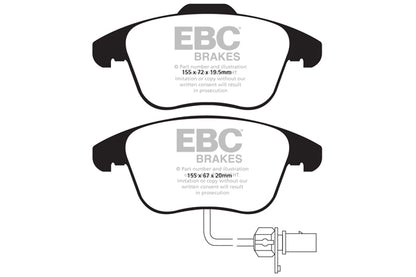 EBC Brakes Greenstuff 6000 Series Truck and SUV Brake Pad Set (DP6992)