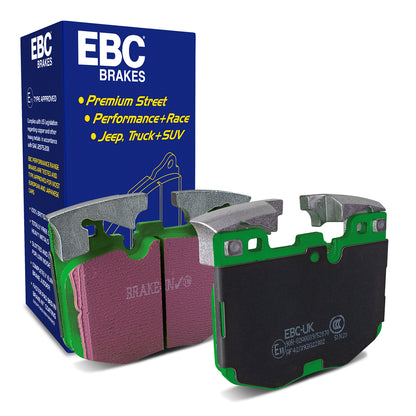 EBC Brakes Greenstuff 2000 Series Sport Brake Pad Set (DP22302)