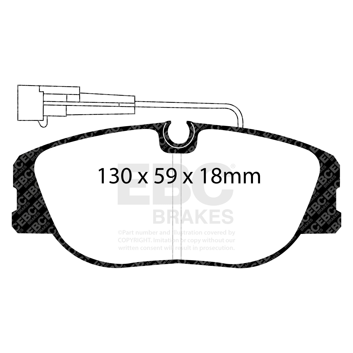 EBC Brakes Greenstuff 6000 Series Truck and SUV Brake Pad Set (DP6992)