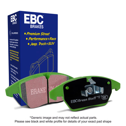 EBC Brakes Greenstuff 2000 Series Sport Brake Pad Set (DP21479)