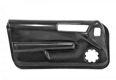 Oem-Style Carbon Fibre Door Panels For 1995-1998 Nissan 240Sx