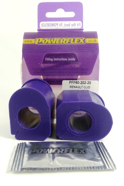 Powerflex - Renault Clio Models Clio I inc 16v & Williams (1990-1998) Front Anti Roll Bar Inner Bush 20mm