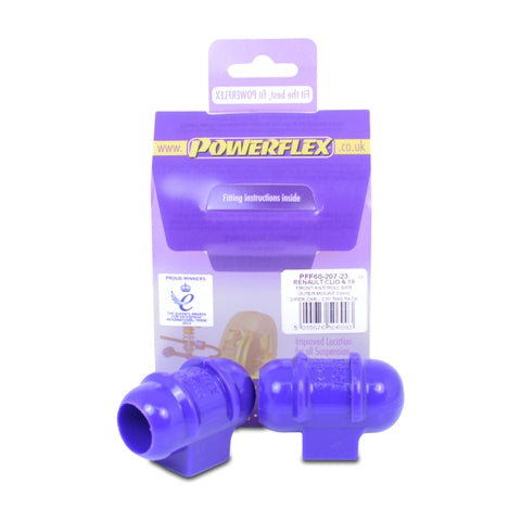 Powerflex - Renault Clio Models Clio I inc 16v & Williams (1990-1998) Front Anti Roll Bar Outer Mount 23mm (Williams)