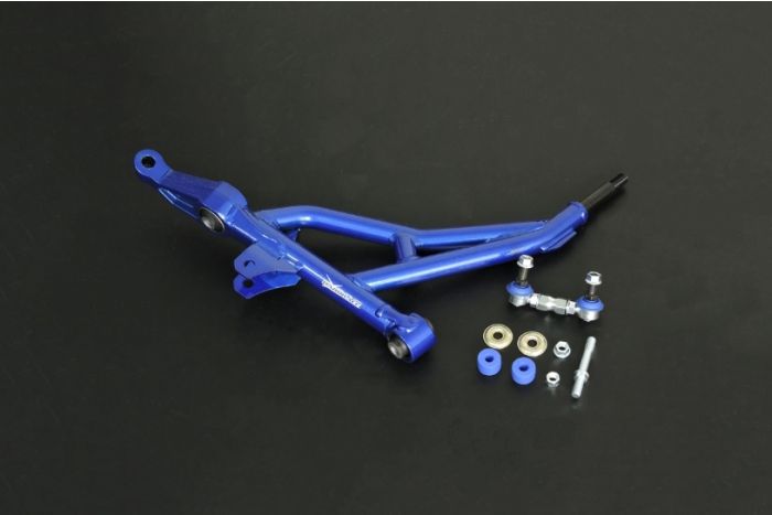 HR-HONDA CIVIC 92-96 EG FRONT TUBULAR LOWER ARM STAB LINK HARDEN RUBBER - 4PCSSET CASTER20MM READY FOR HARDRACE 7214