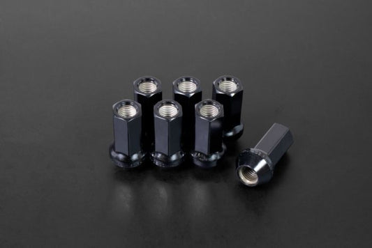 HR-WHEEL LUG NUTS - M12 x 15 LENGTH 45mm OPEN-END TYPE 60 CONICAL SEAT 20PCSSET