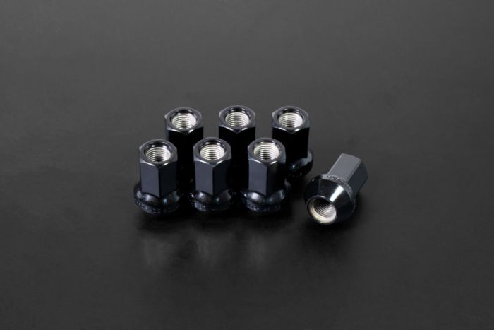 HR-WHEEL LUG NUTS - M12 x 125 LENGTH 35mm OPEN-END TYPE 60 CONICAL SEAT 20PCSSET