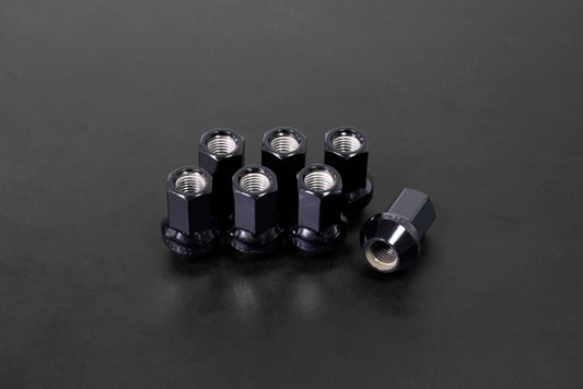 HR-WHEEL LUG NUTS - M12 x 15 LENGTH 35mm OPEN-END TYPE 60 CONICAL SEAT 20PCSSET