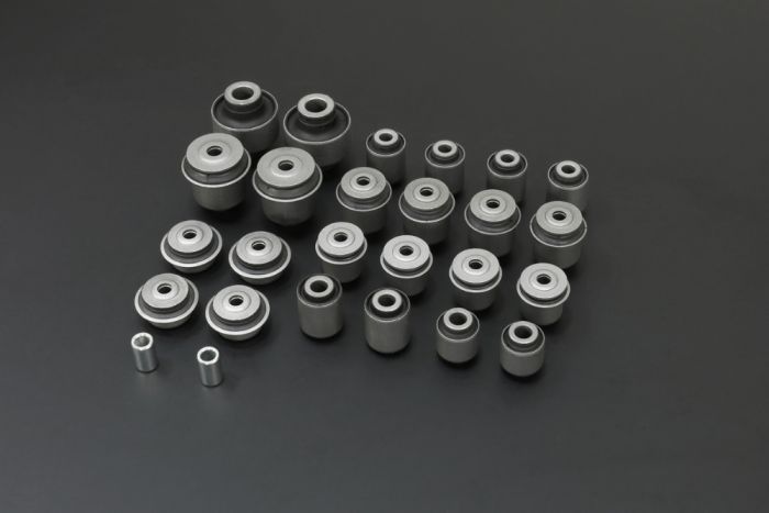 HR-HONDA S2000 AP2 04-09 COMPLETE BUSHING KIT HARDEN RUBBER 26PCSSET