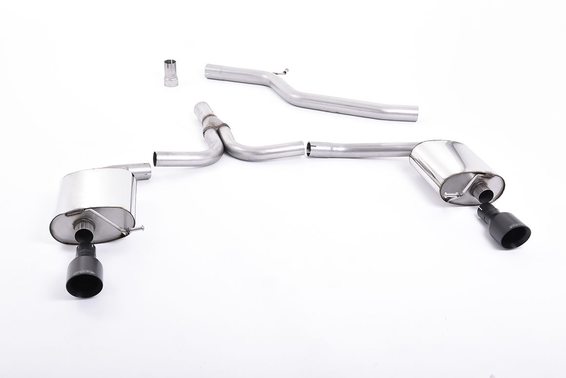 Milltek Sport  Cat-back Exhaust - 2007 - 2025 Audi  A5  Coupé 2.0 TDi