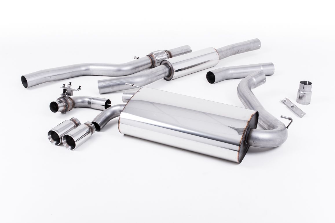 Milltek Sport  Cat-back Exhaust - 2014 - 2018 BMW  4 Series  F32 428i Coupé (Manual Gearbox‚ without Tow Bar‚ None xDrive & N20 Engine Only)