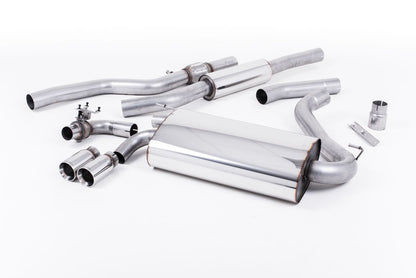 Milltek Sport  Cat-back Exhaust - 2014 - 2018 BMW  4 Series  F32 428i Coupé (Manual Gearbox‚ without Tow Bar‚ None xDrive & N20 Engine Only)