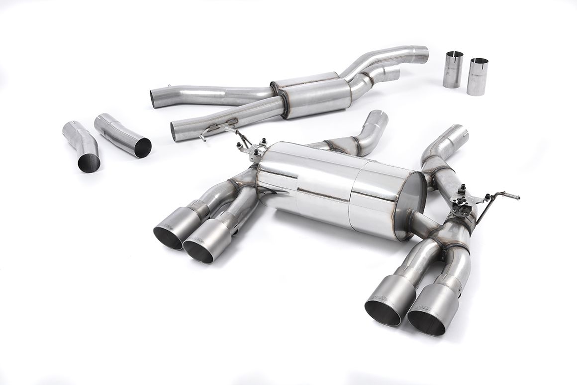 Milltek Sport  Cat-back Exhaust - 2014 - 2018 BMW  4 Series  F82/83 M4 Coupe/Convertible & M4 Competition Coupé (Non-OPF equipped models only)